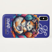 グラフィティ子猫ヴィーブケース – Calico Case-Mate iPhoneケース (裏面(横))