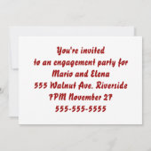 グラフィティ招待状 招待状 (裏面)