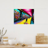 グラフィティ来ズ・トゥ・ライブ・ポスター ポスター (キッチン)