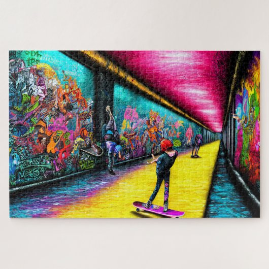 グラフィティ来ーが生きる ジグソーパズル (横)