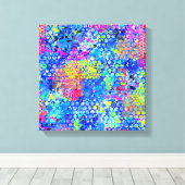 グラフィティ海 キャンバスプリント (インサイチュ (ウッドフロア))
