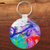 グラフィティ熱狂する キーホルダー (正面)