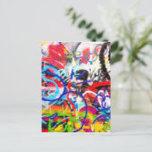 グラフィティ熱狂する ポストカード (スタンド正面)