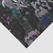 グラフィティ白黒アーバン通りウグランジォールアート 薄葉紙 (詳細)