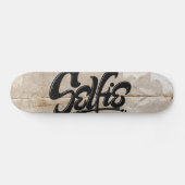 グラフィティ素晴らしセルフィー通りアートレタリング スケートボード (横)