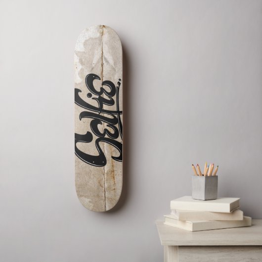 グラフィティ素晴らしセルフィー通りアートレタリング スケートボード (ウォールアート)