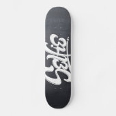 グラフィティ素晴らしセルフィー通りアートレタリング スケートボード (正面)