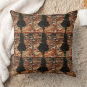 グラフィティ絵を描ガール クッション (ブランケット)