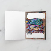 グラフィティ誕生日カードブラザー カード (内部)