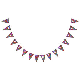 グラフィティ誕生日 バンティングフラッグ