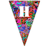 グラフィティ誕生日 バンティングフラッグ (第2の旗)