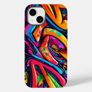 グラフィティ調の抽象アート Case-Mate iPhone 14ケース