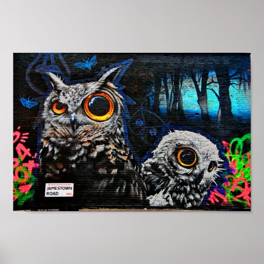 グラフィティ通りアートカムデンタウンロンドン ポスター (正面)