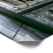 グラフィティ通りアート廃工場ポスター ポスター (角)