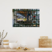 グラフィティ通りアート廃工場ポスター ポスター (キッチン)