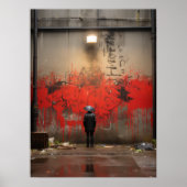 グラフィティ通りアート ポスター (正面)