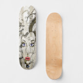 グラフィティ通りアートDdブランド スケートボード (正面)
