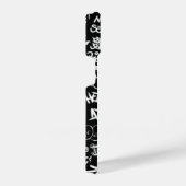 グラフィティ通りアートiPhone 14スリムフィットケース、光沢 iPhoneケース (右側面)