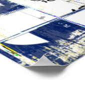 グラフィティ通り壁。ワラグランジート，通り，バックガー ポスター (角)