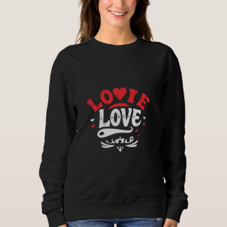 グラフィティ風LOVEアート ユニセックス ソフトスタイルTシャツ スウェットシャツ