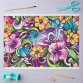 グラフィティ1デコページ紙 薄葉紙 (クラフト)