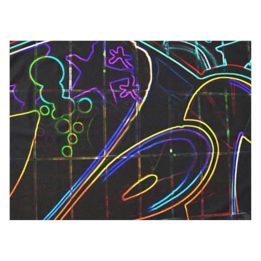 グラフィティ10 50x72立方メートル テーブルクロス (正面(横))