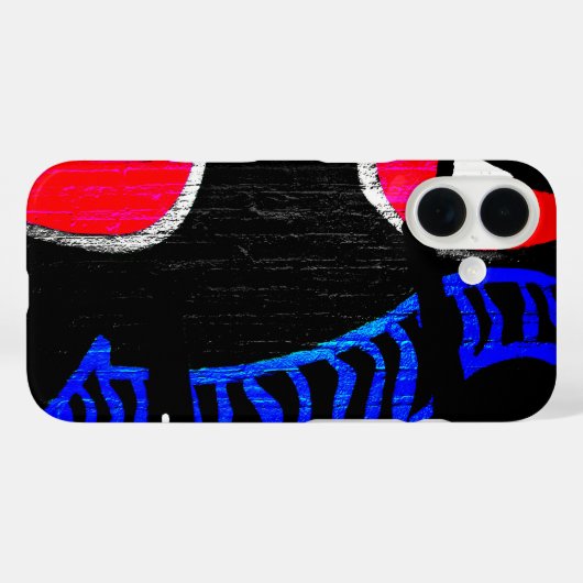 グラフィティ11イフクナ Case-Mate iPhoneケース (裏面 (横))