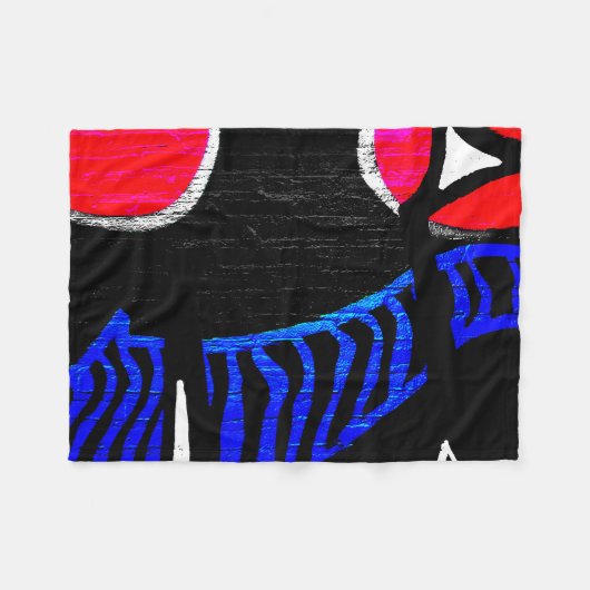 グラフィティ11 fbcnm フリースブランケット (正面(横))