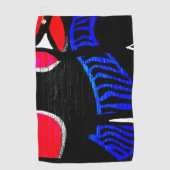 グラフィティ11gtcnm ゴルフタオル (正面)