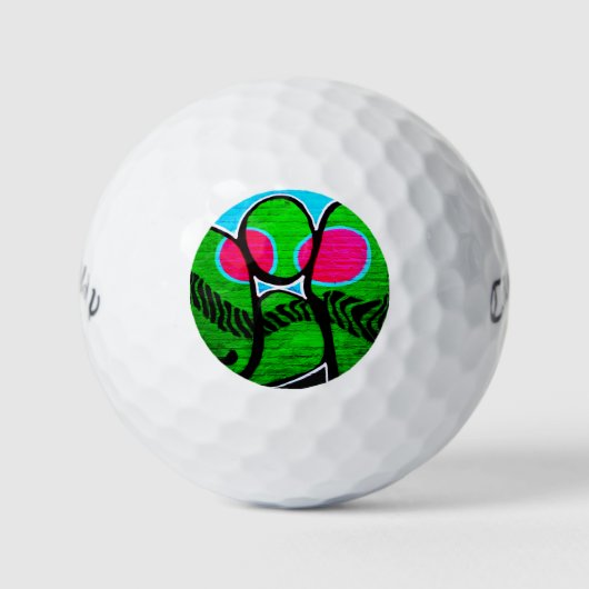 グラフィティ12 cwb gbcna ゴルフボール (正面)