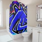 グラフィティ13 sccnm シャワーカーテン (インサイチュ)