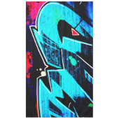 グラフィティ14 60x104立方メートル テーブルクロス (正面)