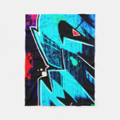 グラフィティ14 fbm フリースブランケット (正面)