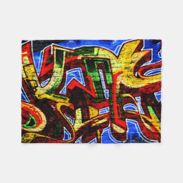 グラフィティ17 fbcnm フリースブランケット