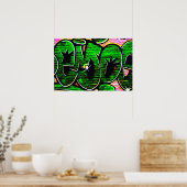 グラフィティ18ワプチョ ポスター (キッチン)