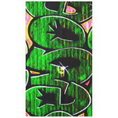 グラフィティ18 60x104立方メートル テーブルクロス (正面)