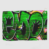 グラフィティ18 gtm ゴルフタオル (横)