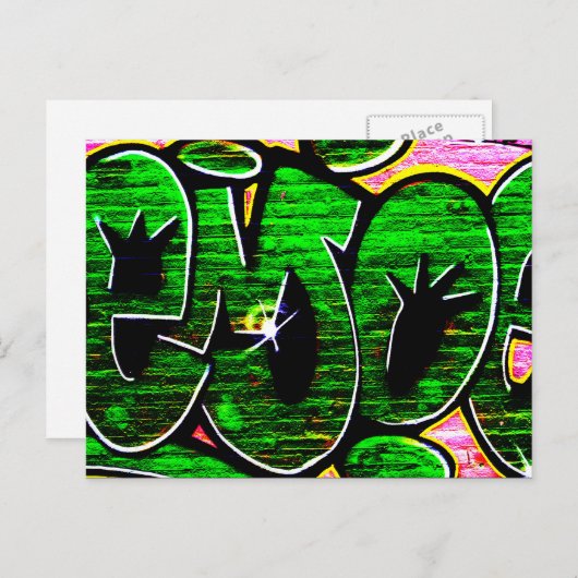 グラフィティ18 pccna ポストカード (正面/裏面)