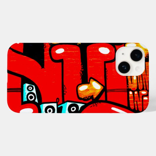 グラフィティ19イフクナ Case-Mate iPhoneケース (裏面 (横))