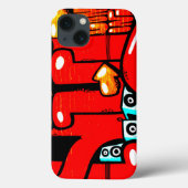 グラフィティ19フィフコン Case-Mate iPhoneケース (裏面)