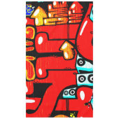 グラフィティ19 60x104 tca テーブルクロス (正面)