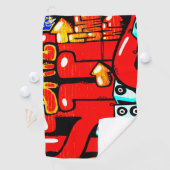 グラフィティ19gtcnm ゴルフタオル (インサイチュ)