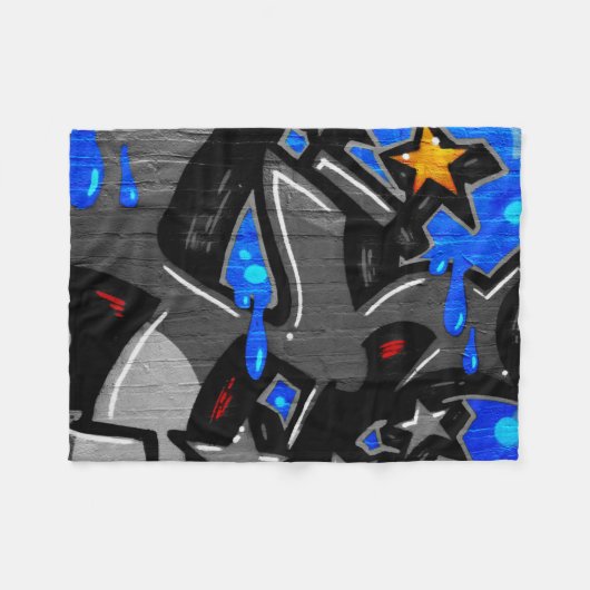 グラフィティ3 fbcnm フリースブランケット (正面(横))