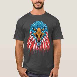 グラフィティ7月4日イーグル Tシャツ