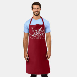 グラフィティ・イエス・クリスチャン救ス エプロン