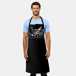 グラフィティ・イエス・クリスチャン救ス エプロン
