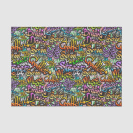 グラフィティ オールド スクール デコパージュ 薄葉紙