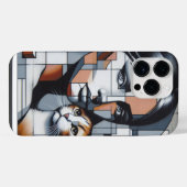 グラフィティ キャット レディ iPhoneケース (裏面横)