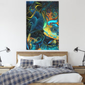 グラフィティ キャンバスプリント (インサイチュ (寝室))