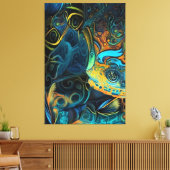 グラフィティ キャンバスプリント (インサイチュ (リビング))